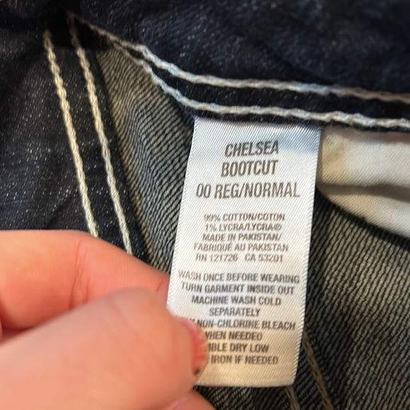 2 pairs of Aeropostale jeans size 00 - Picture 7 of 7